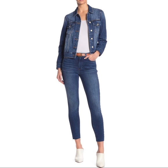 Paige hoxton ankle raw hem jeans - Picture 3 of 3